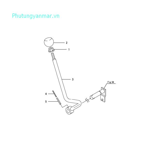 Nút bấm cần ly hợp phụ